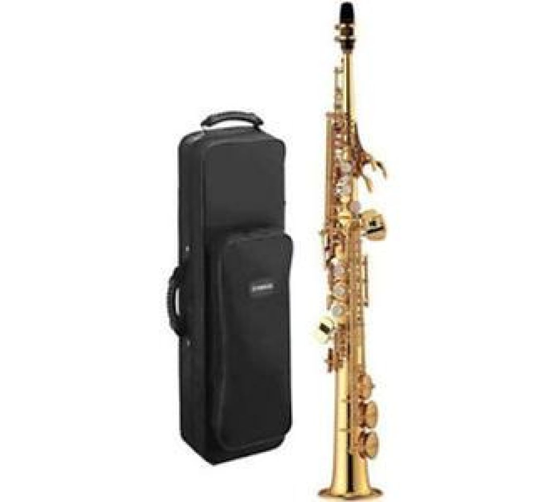 Yamaha YSS-475 II Soprano Saxophone - Gold Lacquer